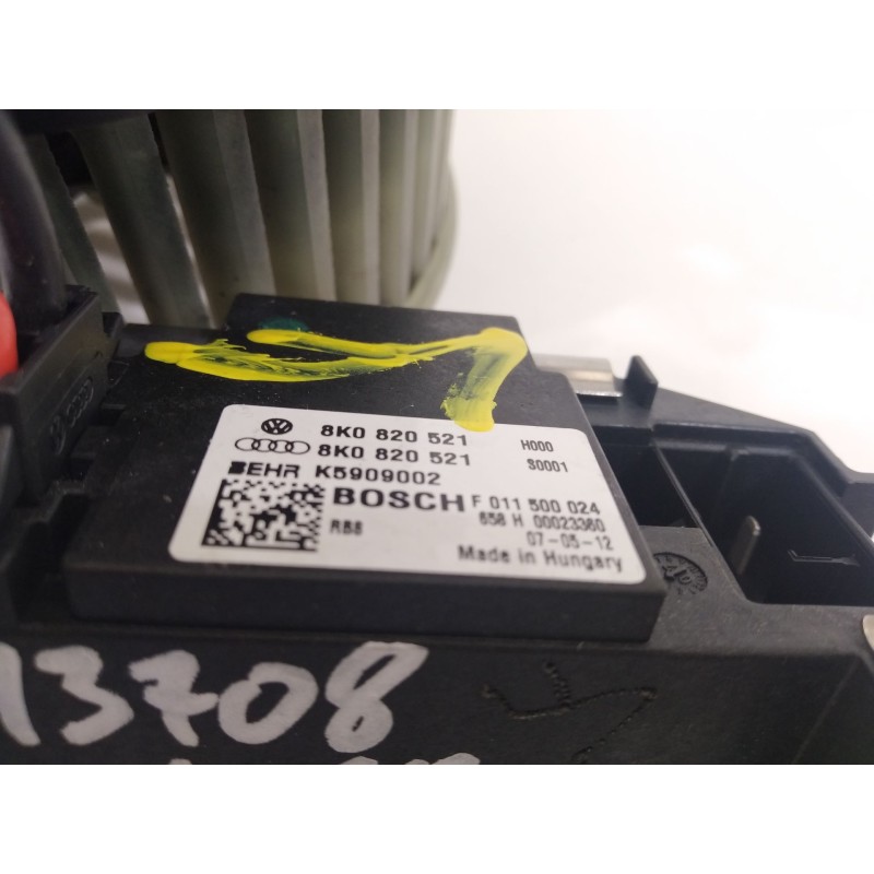 Recambio de ventilador calefaccion para audi a4 b8 (8k2) 3.2 fsi quattro referencia OEM IAM 8K1820021  