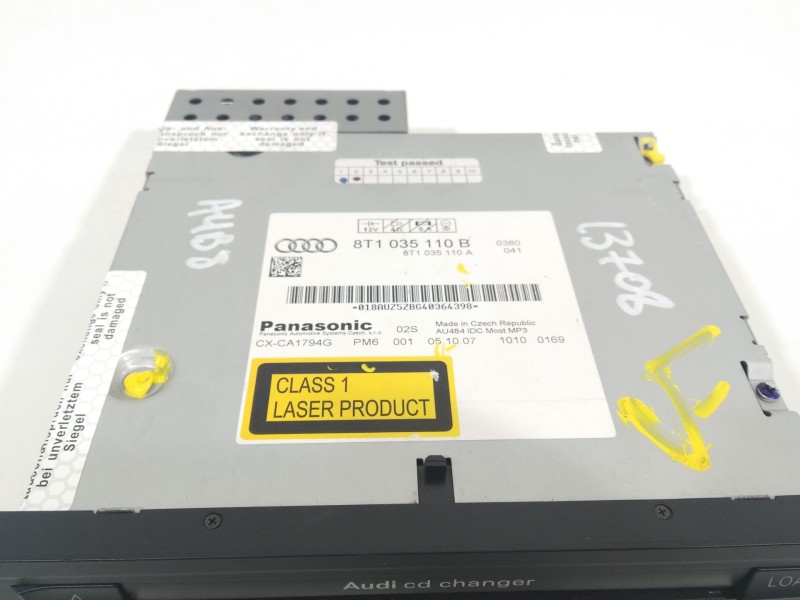 Recambio de sistema audio / radio cd para audi a4 b8 (8k2) 3.2 fsi quattro referencia OEM IAM 8T1035110B  