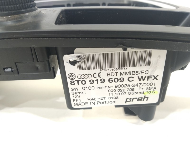 Recambio de mando multifuncion para audi a4 b8 (8k2) 3.2 fsi quattro referencia OEM IAM 8T0919609C  