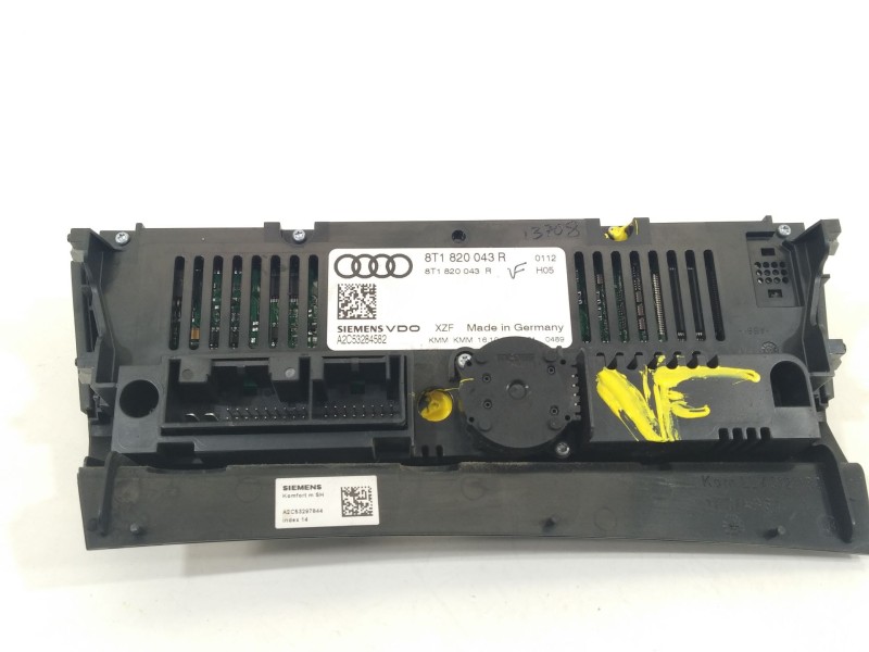 Recambio de mando climatizador para audi a4 b8 (8k2) 3.2 fsi quattro referencia OEM IAM 8T1820043R  