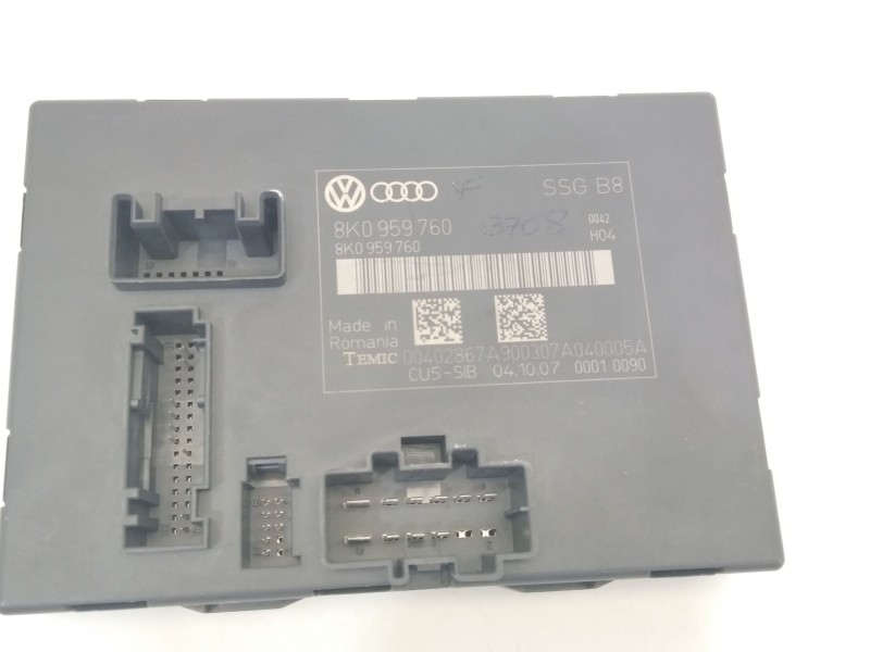 Recambio de modulo electronico para audi a4 b8 (8k2) 3.2 fsi quattro referencia OEM IAM 8K0959760  