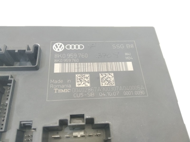Recambio de modulo electronico para audi a4 b8 (8k2) 3.2 fsi quattro referencia OEM IAM 8K0959760  