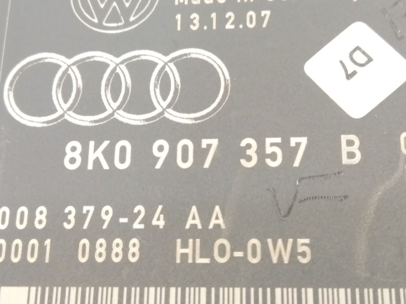 Recambio de modulo electronico para audi a4 b8 (8k2) 3.2 fsi quattro referencia OEM IAM 8K0907357B  