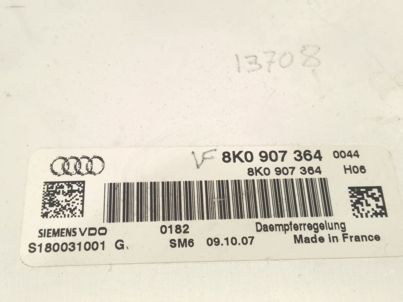 Recambio de centralita suspension para audi a4 b8 (8k2) 3.2 fsi quattro referencia OEM IAM 8K0907364  
