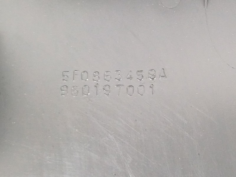 Recambio de moldura para seat leon (5f1) fr referencia OEM IAM 5F0863459  