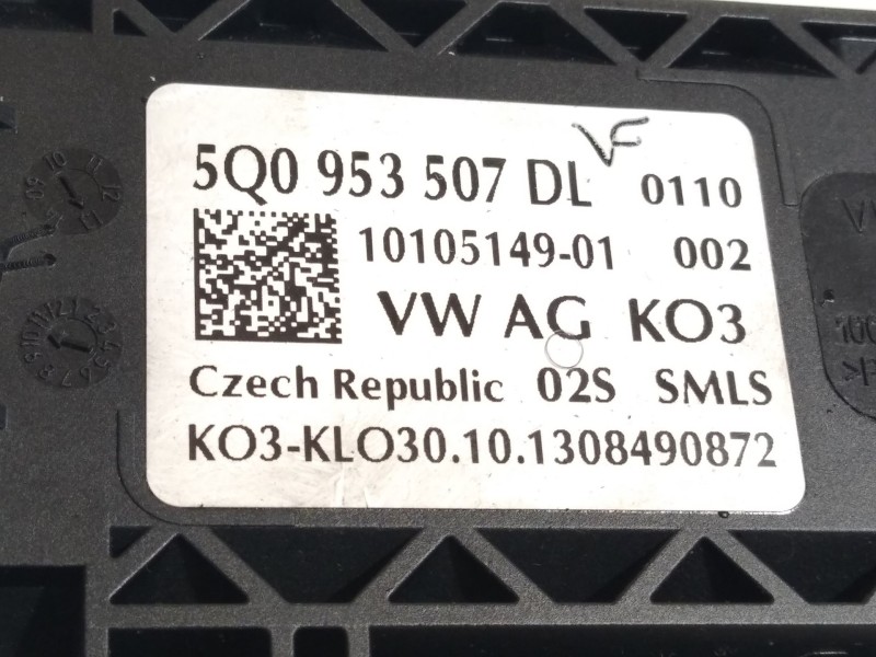 Recambio de mando intermitentes para seat leon (5f1) cupra 280 referencia OEM IAM 5Q0953507DL  