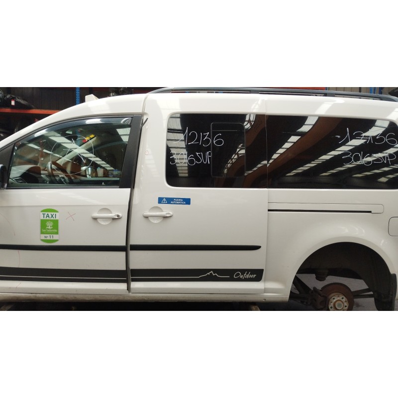 Recambio de puerta lateral corredera izquierda para volkswagen caddy furgón/kombi furgón bluemotion referencia OEM IAM   