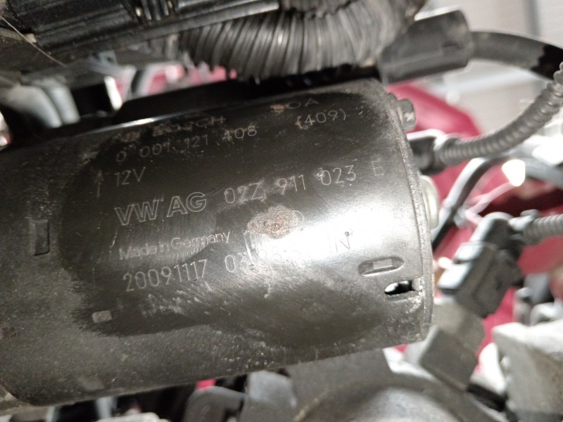 Recambio de motor arranque para volkswagen scirocco (137) 1.4 tsi (118kw) referencia OEM IAM 02Z911023E 0001121408 