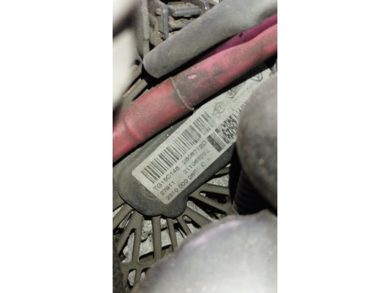 Recambio de alternador para renault grand scenic iii bose edition referencia OEM IAM 231000026R  