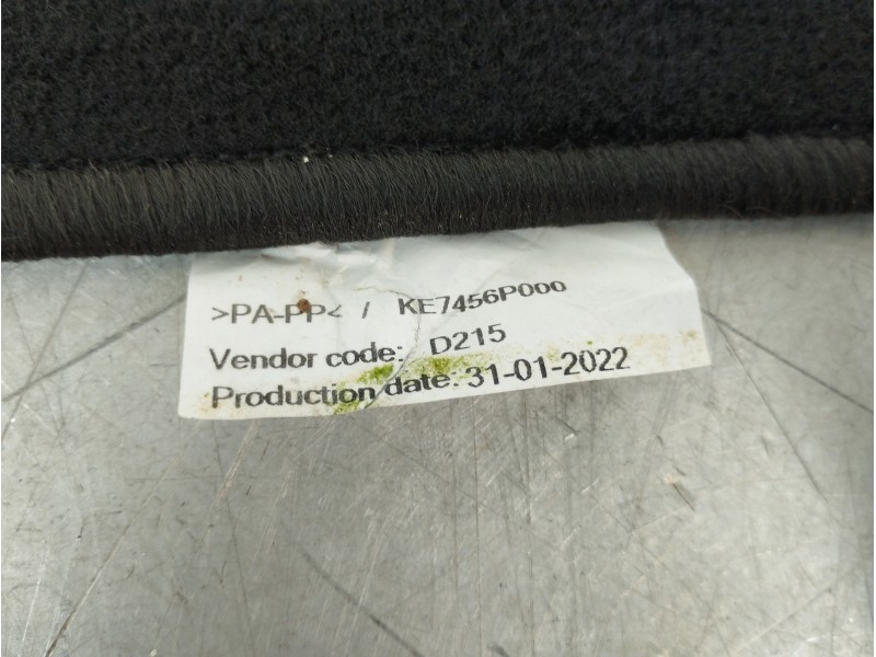 Recambio de juego de alfombrillas para nissan juke (f16) referencia OEM IAM KE7456P000  