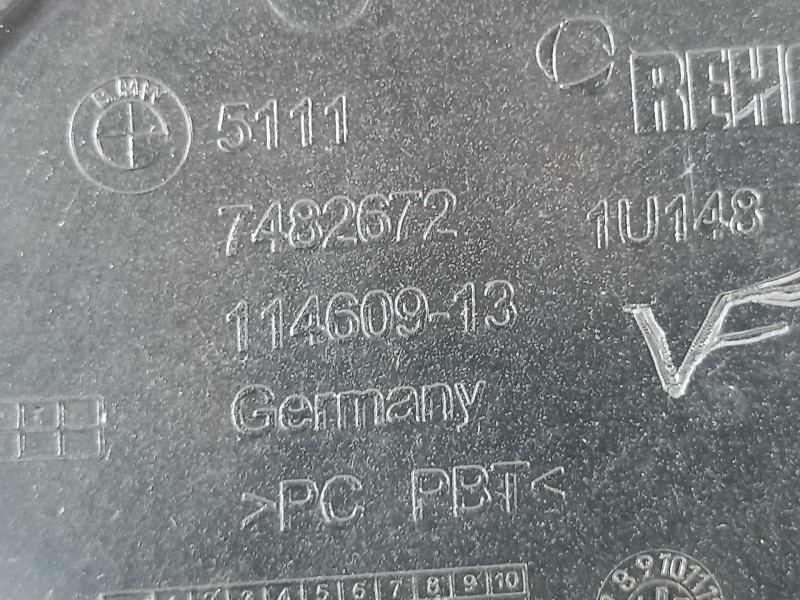 Recambio de tapa paragolpes para bmw x2 (f39) sdrive18d referencia OEM IAM 51117482672  