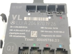 Recambio de modulo electronico para mercedes-benz clase c (w204) berlina c 220 cdi (204.008) referencia OEM IAM A2048701926   2