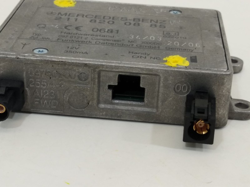 Recambio de modulo electronico para mercedes-benz clase cls (w219) 320 cdi (219.322) referencia OEM IAM 2118200885  