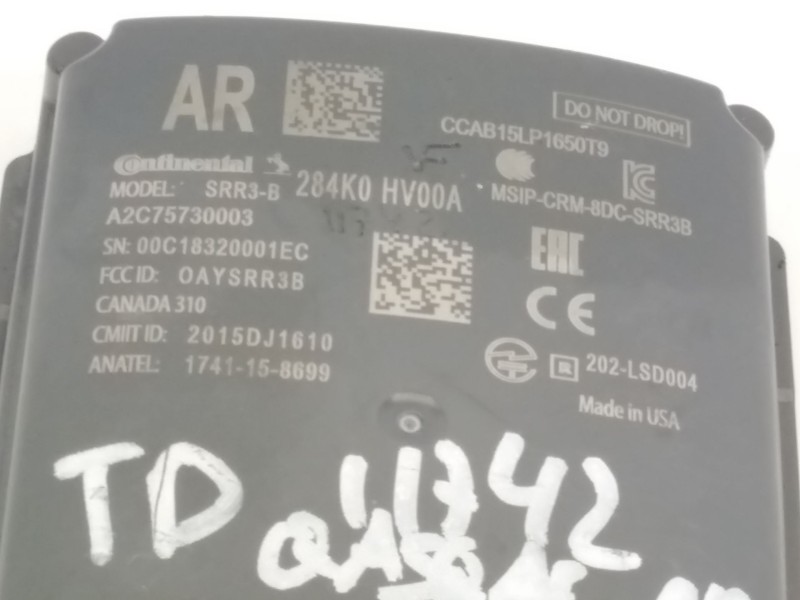 Recambio de modulo electronico para nissan qashqai (j11) 360 referencia OEM IAM 284K0HV00A  A2C75730003