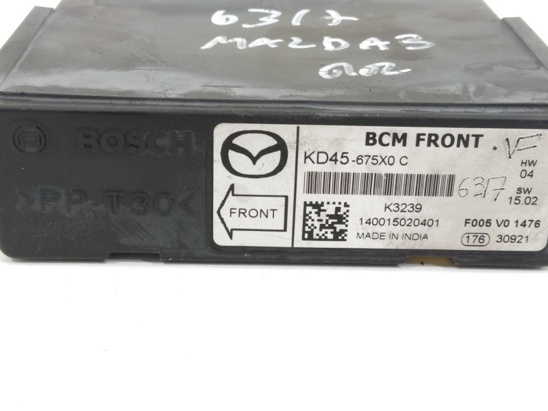 Recambio de modulo electronico para mazda 3 lim bl (12.08-09.14) prime-line referencia OEM IAM KD45675X0C  