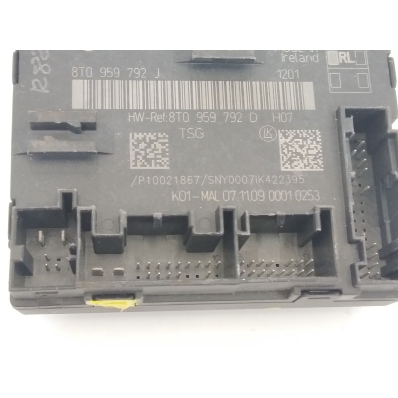 Recambio de modulo electronico para audi a5 sportback (8t) 2.0 tdi (105kw) referencia OEM IAM 8T0959792J  8T0959792D