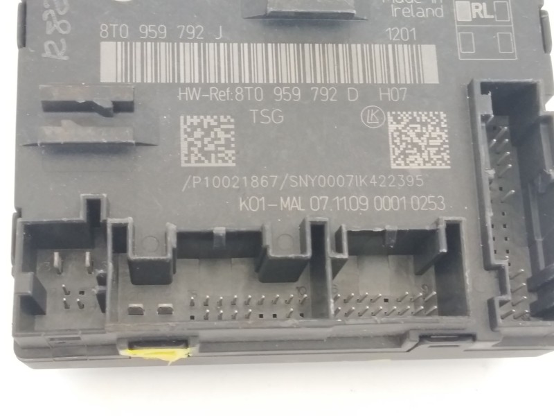 Recambio de modulo electronico para audi a5 sportback (8t) 2.0 tdi (105kw) referencia OEM IAM 8T0959792J  8T0959792D