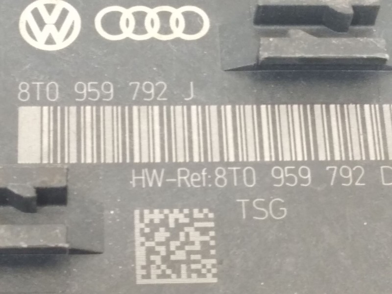 Recambio de modulo electronico para audi a5 sportback (8t) 2.0 tdi (105kw) referencia OEM IAM 8T0959792J  8T0959792D