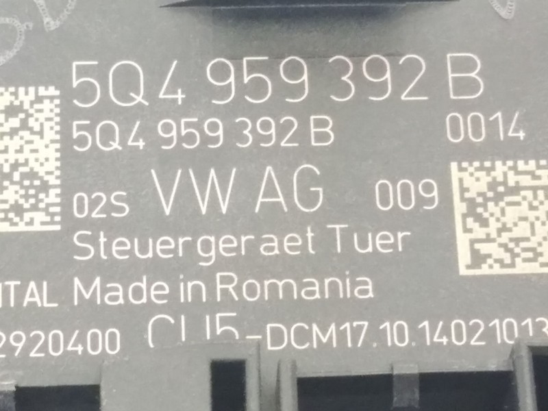 Recambio de modulo confort para seat leon st (5f8) 1.6 tdi referencia OEM IAM 5Q4959392B  