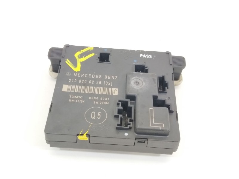 Recambio de modulo electronico para mercedes-benz clase cls (w219) 320 cdi (219.322) referencia OEM IAM 2198200226  