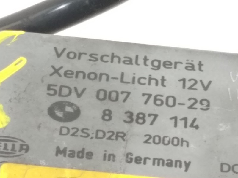 Recambio de centralita faros xenon para bmw serie 5 berlina (e39) 520d referencia OEM IAM 5DV007760  8387114