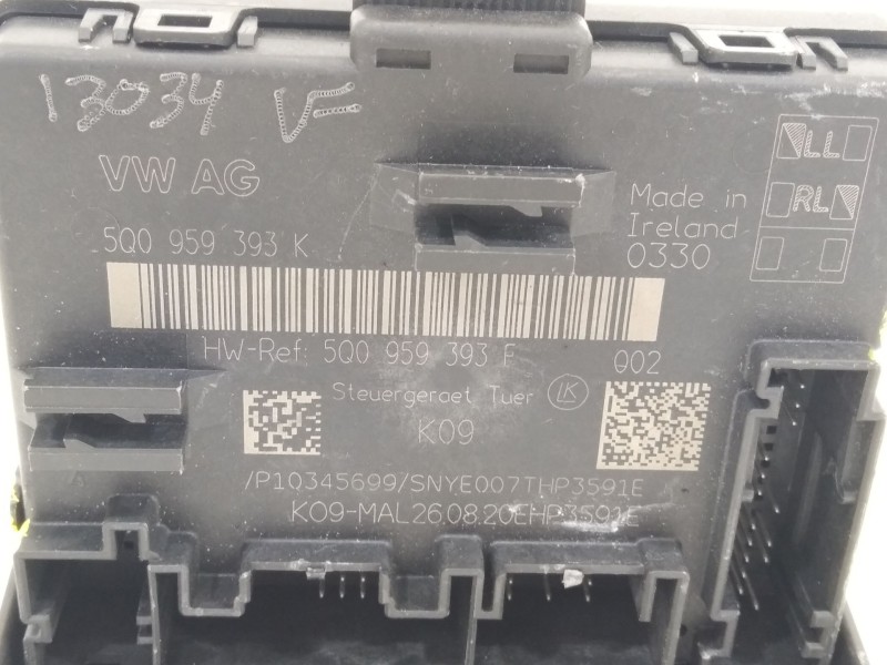 Recambio de modulo confort para audi a3 sportback (8y) gy referencia OEM IAM 5Q0959393  5Q0959393F