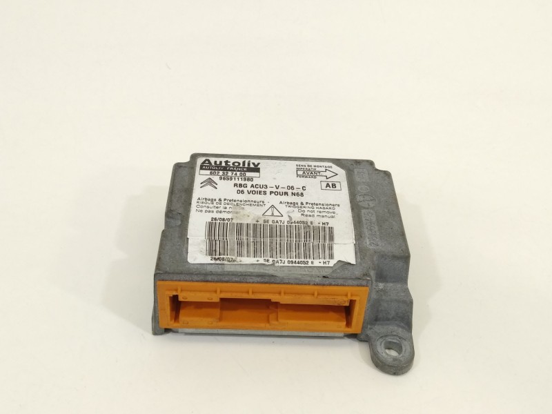 Recambio de centralita airbag para citroën xsara picasso (n68) 1.6 hdi referencia OEM IAM 9659111980  602327400