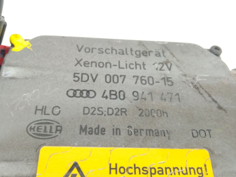 Recambio de centralita faros xenon para audi s6 avant (4b6) s6 avant referencia OEM IAM 5DV007760  4B0941471