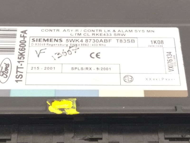 Recambio de modulo confort para ford focus i (daw, dbw) 1.8 tdci referencia OEM IAM 1S7t15k600  