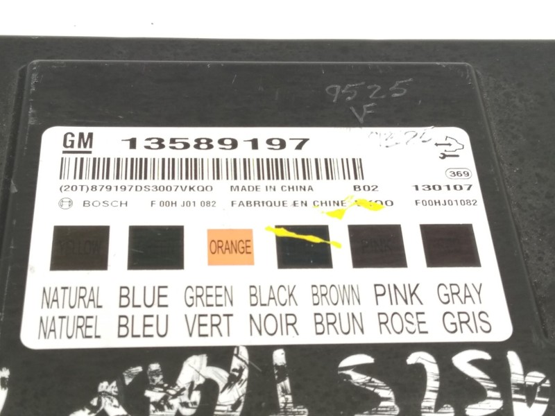Recambio de modulo electronico para chevrolet trax ls+ referencia OEM IAM 13589197   Recambio de modulo electronico para chevrolet trax ls+ referencia OEM IAM 13589197