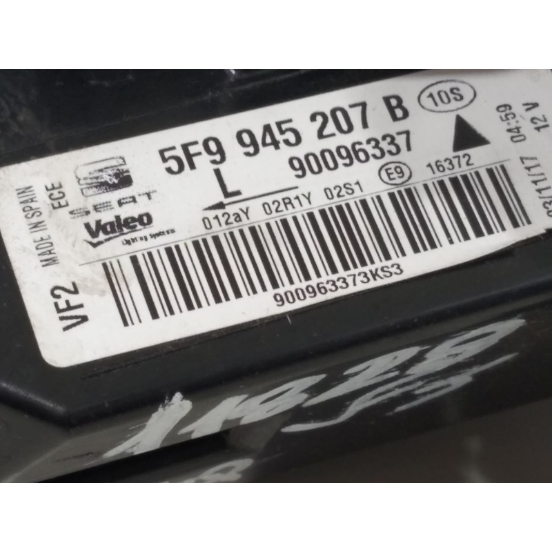 Recambio de piloto trasero izquierdo para seat leon st (5f8) x-perience titan desert 4drive referencia OEM IAM 5F9945207B  