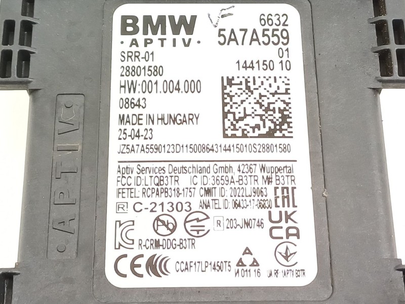 Recambio de sensor para bmw 4 coupé (g22, g82) m4 competition m xdrive referencia OEM IAM 66325A7A559  