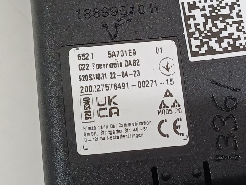 Recambio de modulo electronico para bmw 4 coupé (g22, g82) m4 competition m xdrive referencia OEM IAM 65215A701E9  