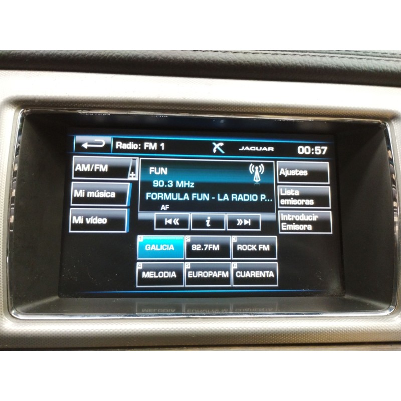 Recambio de pantalla multifuncion para jaguar xf i (x250) 2.2 d referencia OEM IAM FX2310E889AE  