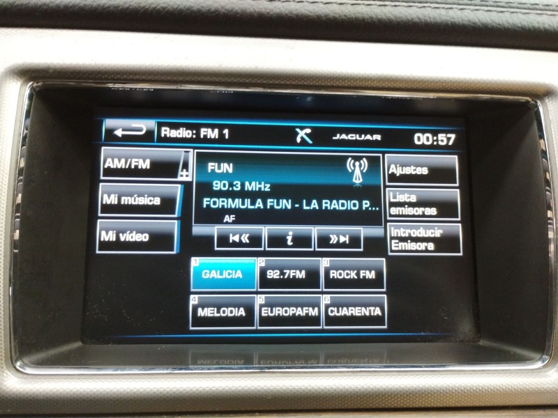 Recambio de pantalla multifuncion para jaguar xf i (x250) 2.2 d referencia OEM IAM FX2310E889AE  