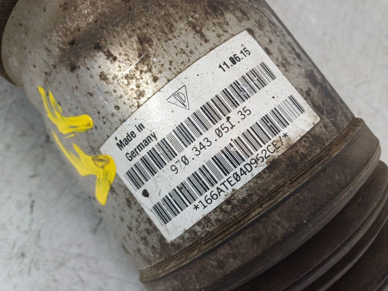 Recambio de amortiguador delantero izquierdo para porsche panamera diesel referencia OEM IAM 97034305135  