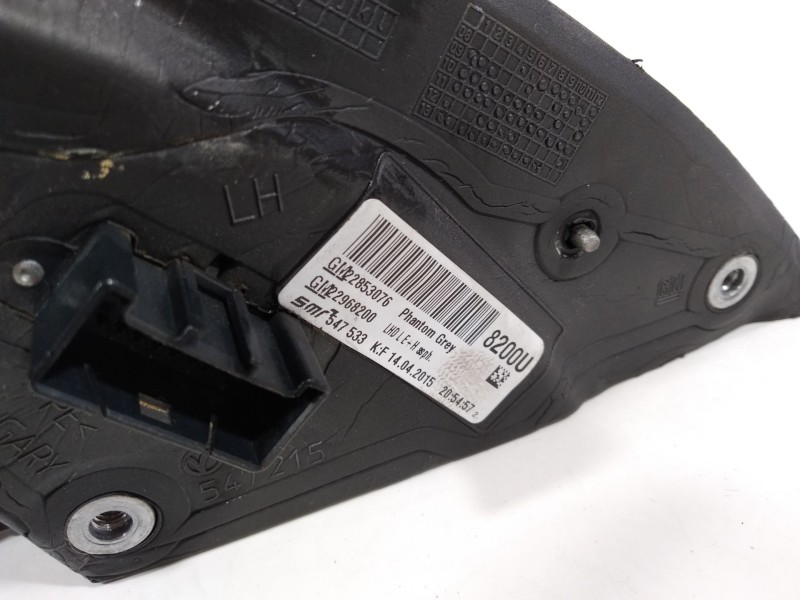 Recambio de retrovisor izquierdo para opel insignia berlina excellence referencia OEM IAM 22853076  