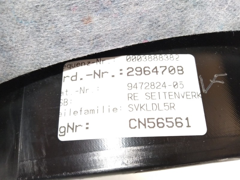 Recambio de moldura para bmw 4 coupé (g22, g82) m4 competition m xdrive referencia OEM IAM 514717949110 51439472824 9472824