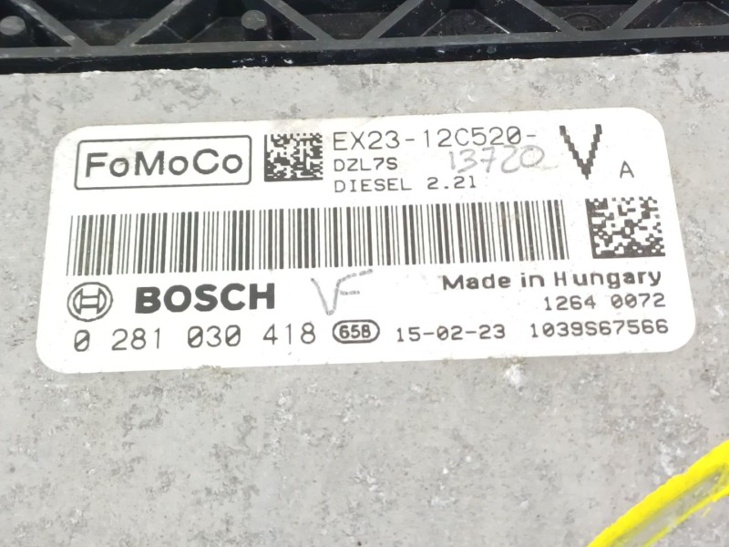 Recambio de centralita motor uce para jaguar xf i (x250) 2.2 d referencia OEM IAM EX2312C520  