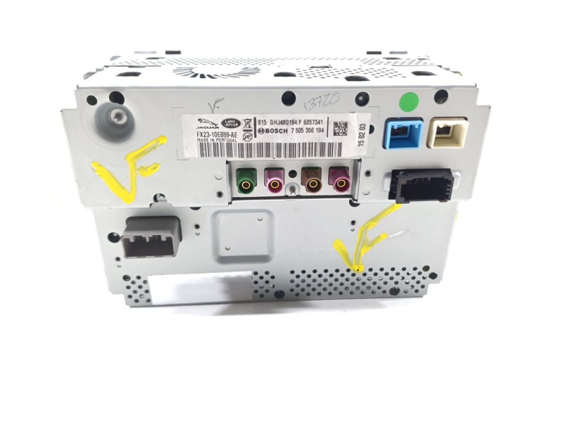 Recambio de pantalla multifuncion para jaguar xf i (x250) 2.2 d referencia OEM IAM FX2310E889AE  