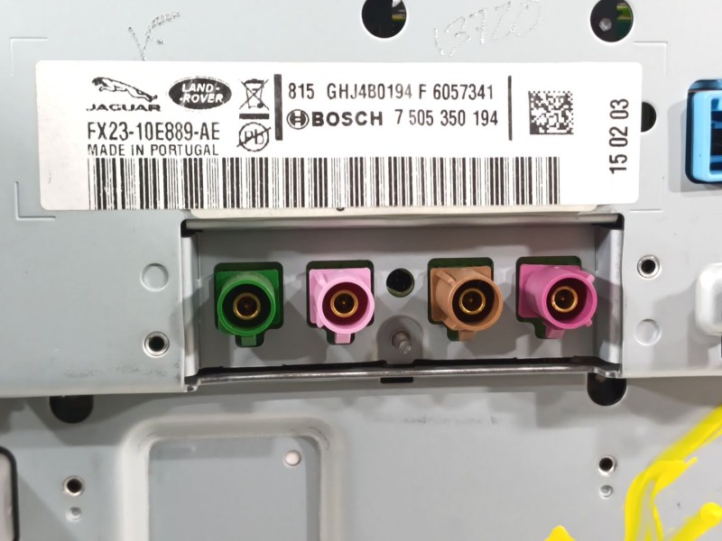 Recambio de pantalla multifuncion para jaguar xf i (x250) 2.2 d referencia OEM IAM FX2310E889AE  