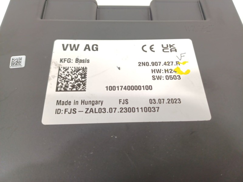 Recambio de modulo electronico para volkswagen crafter kasten (sy) furgón 35 bl ta fwd referencia OEM IAM 2N0907427R  
