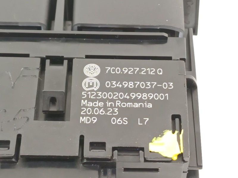 Recambio de mando multifuncion para volkswagen crafter kasten (sy) furgón 35 bl ta fwd referencia OEM IAM 7C0927212Q  