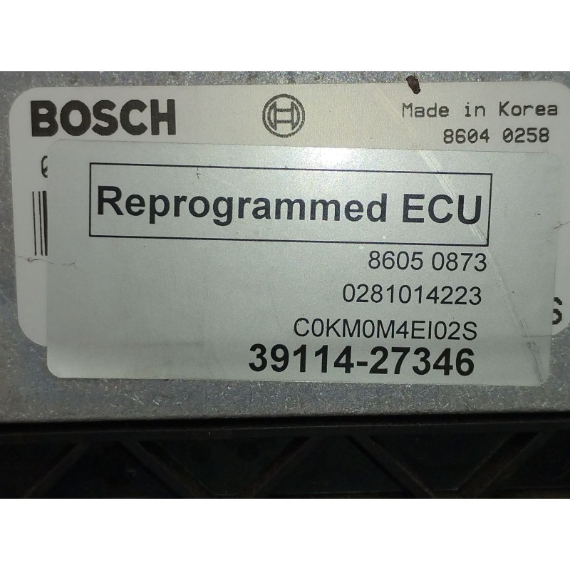 Recambio de centralita motor uce para kia sportage ii (je_, km_) 2.0 crdi 4wd referencia OEM IAM 9311427346 3911727346 028101422