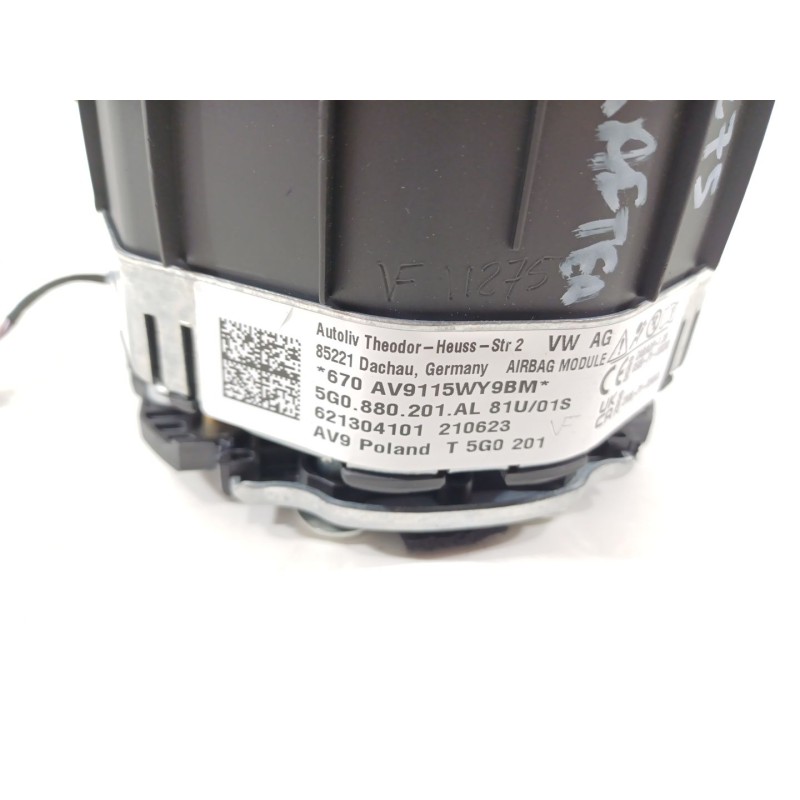Recambio de kit airbag para volkswagen crafter kasten (sy) furgón 35 bl ta fwd referencia OEM IAM 5G0880201AL  5QF959655AS