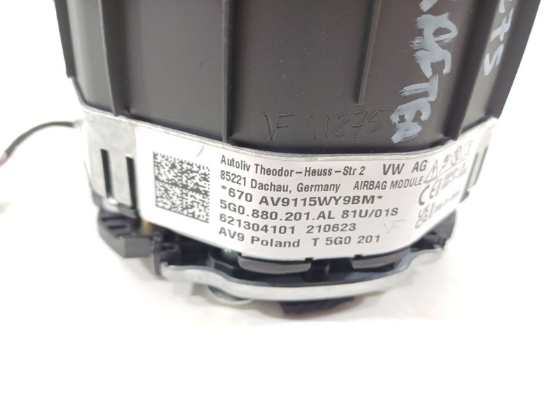 Recambio de kit airbag para volkswagen crafter kasten (sy) furgón 35 bl ta fwd referencia OEM IAM 5G0880201AL  5QF959655AS