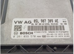 Recambio de centralita motor uce para volkswagen crafter kasten (sy) furgón 35 bl ta fwd referencia OEM IAM 05L907309AE  0281039 2