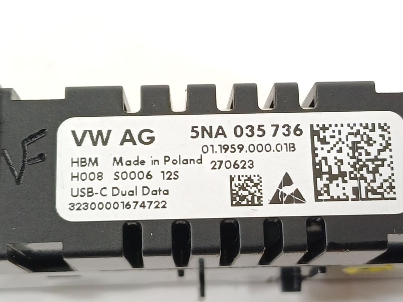 Recambio de modulo electronico para volkswagen crafter kasten (sy) furgón 35 bl ta fwd referencia OEM IAM 5NA035736  