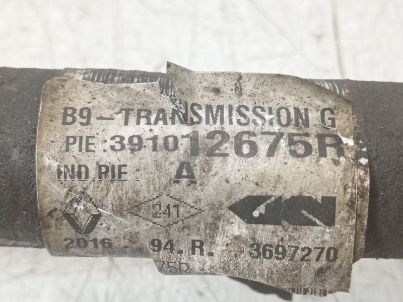 Recambio de transmision delantera izquierda para renault master kofferaufbau l3h1 3,5t referencia OEM IAM 391012675R  