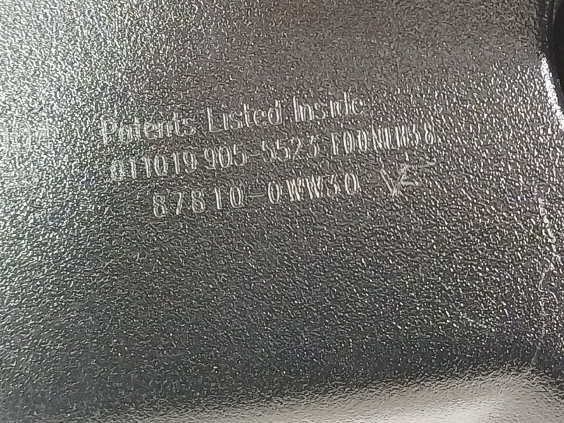 Recambio de espejo interior para toyota prius plus van (_w4_) 1.8 hybrid (zvw40) referencia OEM IAM 878100WW30  